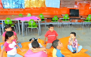 La pijamada de Saimiri, una creación de los niños de la Biblioteca Piloto del Caribe