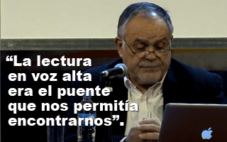 Los puentes de la lectura: conferencia de Mempo Giardinelli