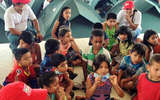 Los niños y familias de Mocoa contarán con atención sociocultural