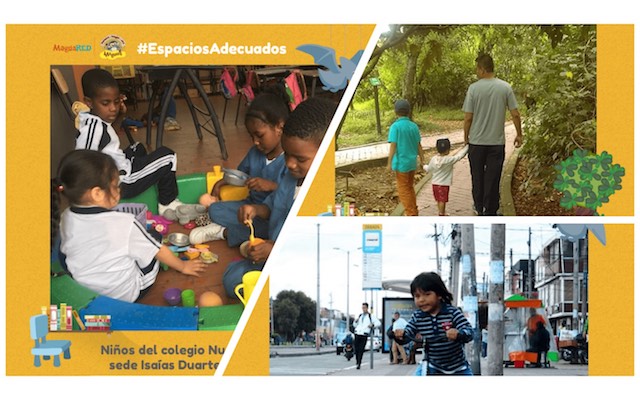 Espacios adecuados, seguros y libres para los niños