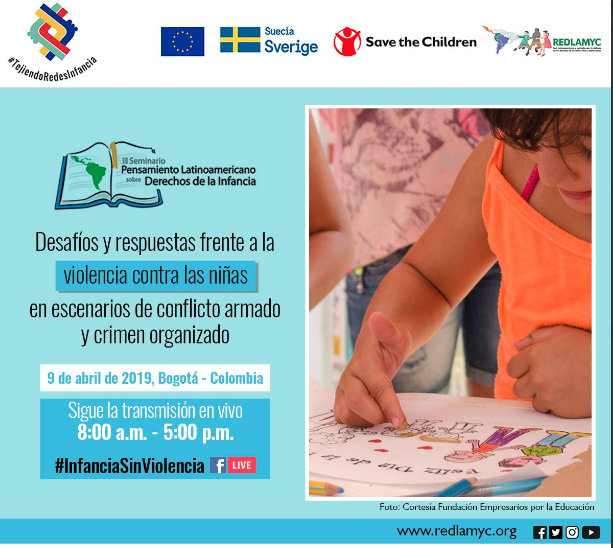 Expertos internacionales estarán en Colombia para hablar sobre violencia contra las niñas