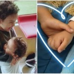 Estos son Matías y Elena, los hijos de Ibama Leyton. “Matí ama a Elenita desde que estaba en mi barriguita y se toma muy en serio su papel de hermano mayor; la cuida, la abraza y la defiende cuando le llamamos la atención. Nos dice: "Cálmate mamá (o papá, según sea el caso). Ella es una niña feliz". Son tan unidos que muchas veces duermen agarrados de la mano”.