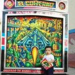 ¡Lo máximo! Paula C Madera nos mandó esta foto en pleno cumpleaños de Barranquilla, par vial de la 50 junto a un pick up.